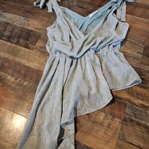 Bailey Blue Light Blue Lace Dress